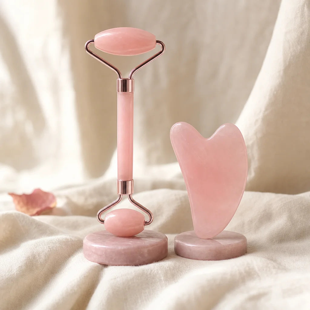Facial Roller &amp; Gua Sha Set