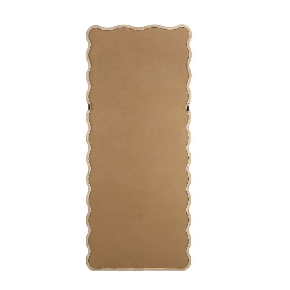 180x70cm Wavy Wooden Floor Mirror