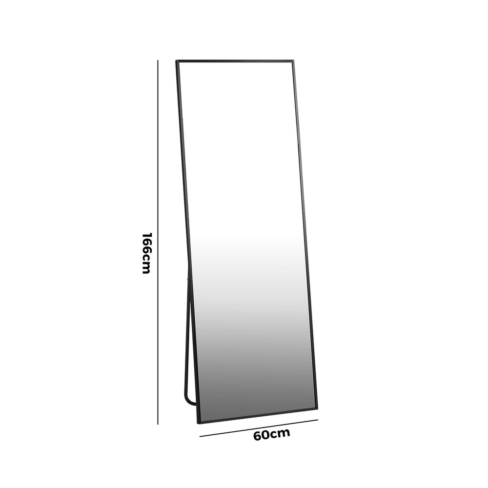 166x60cm Full-Length Dressing Floor Mirror