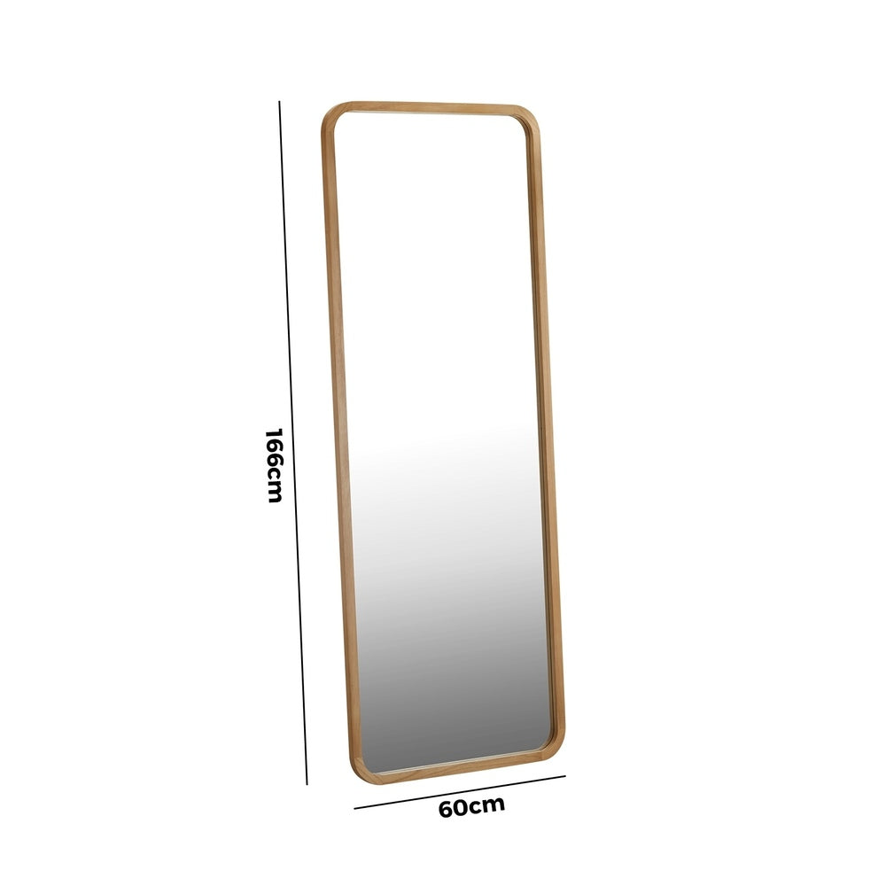 166x60cm Full-Length Dressing Floor Mirror