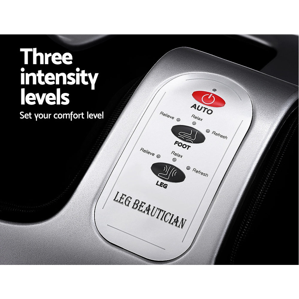 Livemor 5-in-1 Leg & Foot Massager - Silver
