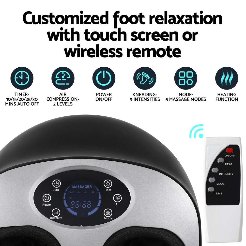 Kneading Heated Foot Massager - Touch Screen