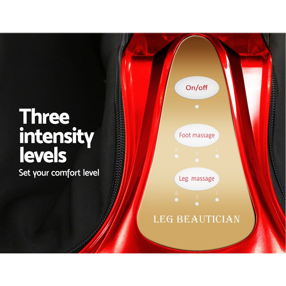 Livemor 5-in-1 Leg Massager - Red