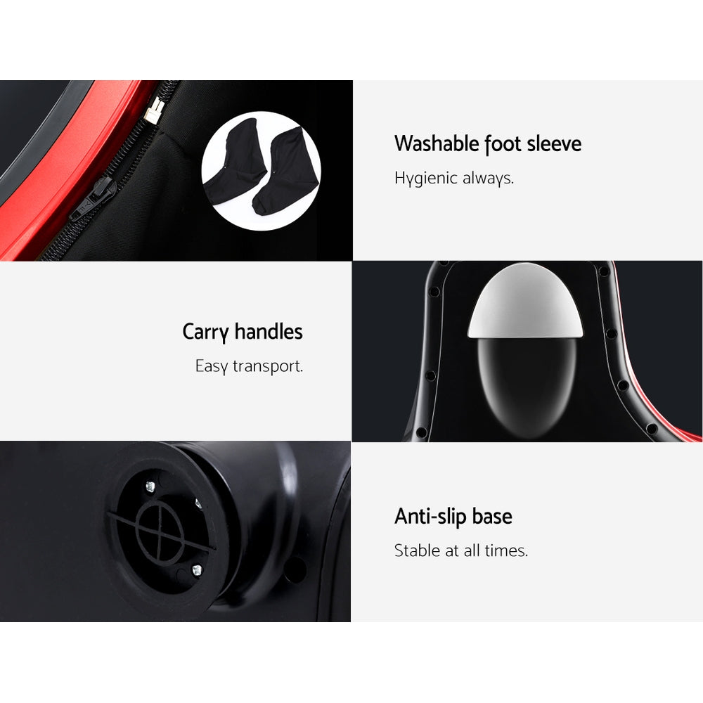 Livemor 5-in-1 Leg Massager - Red