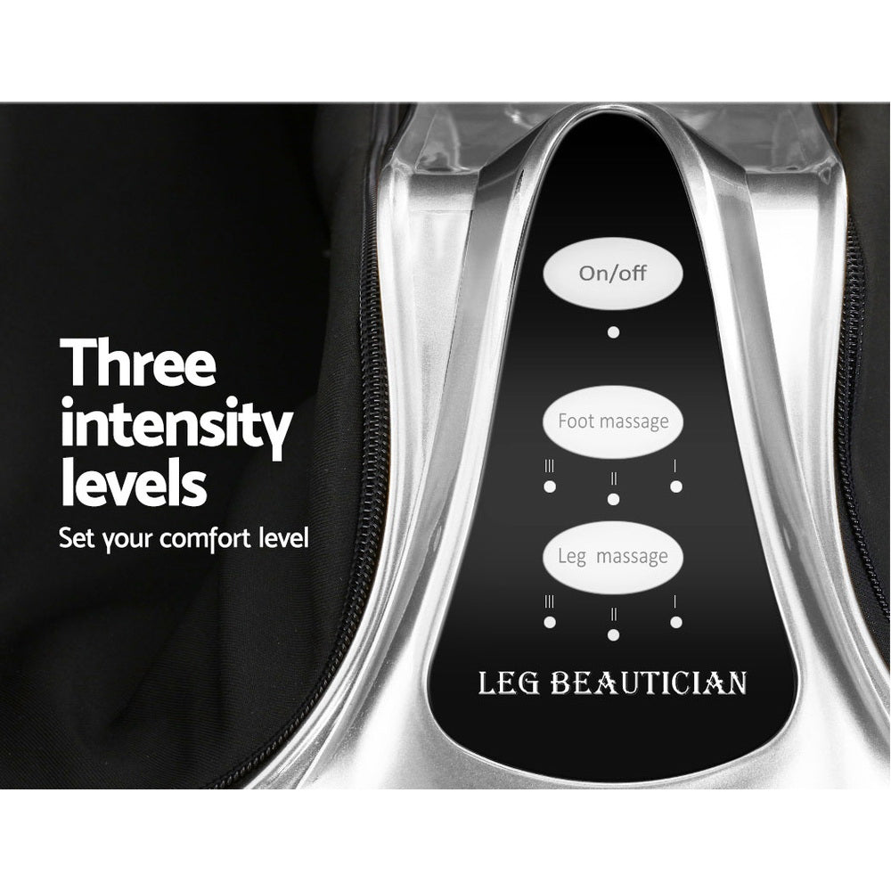 Livemor Leg Massager Shiatsu Rolling - Silver