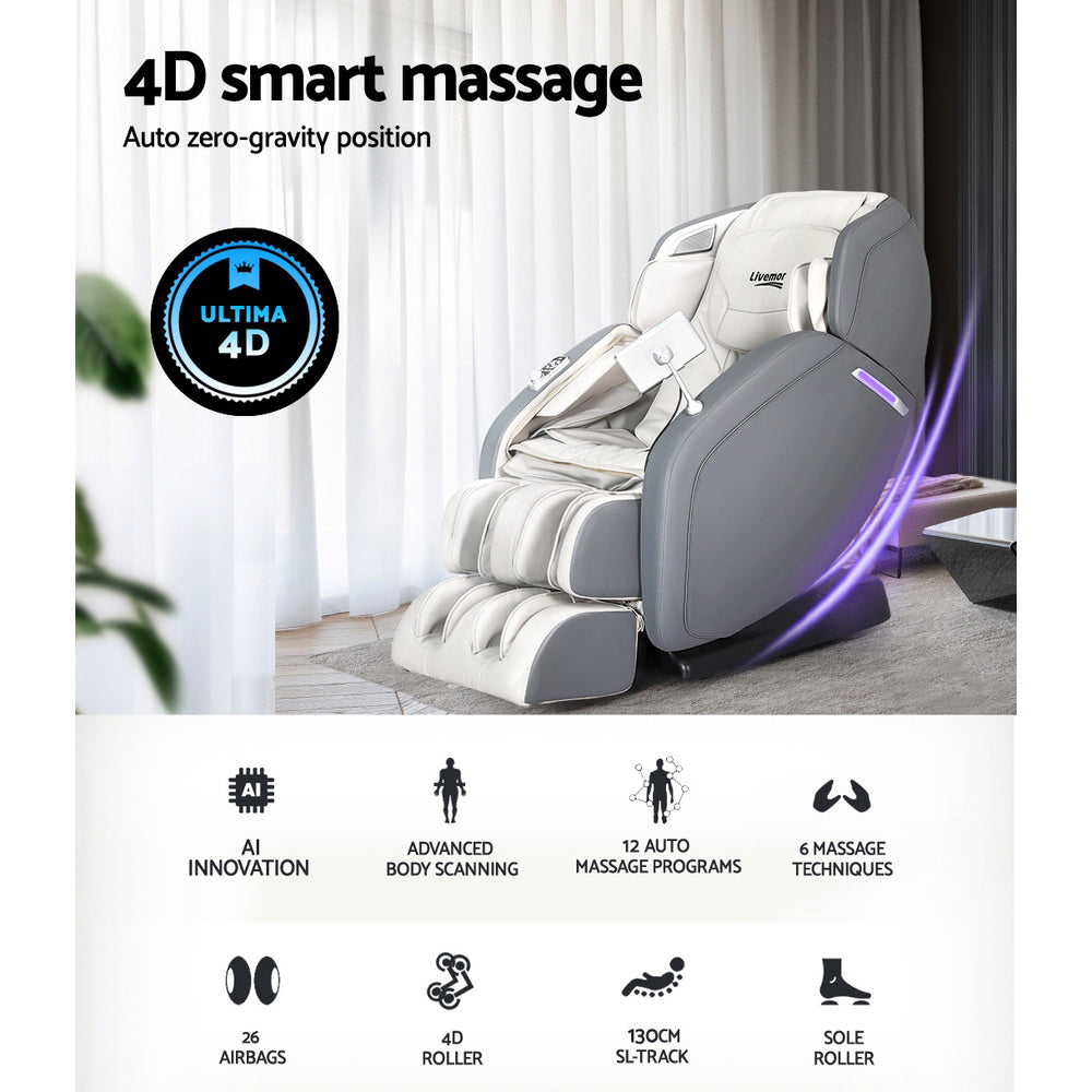 4D Zero Gravity Massage Chair - Gary