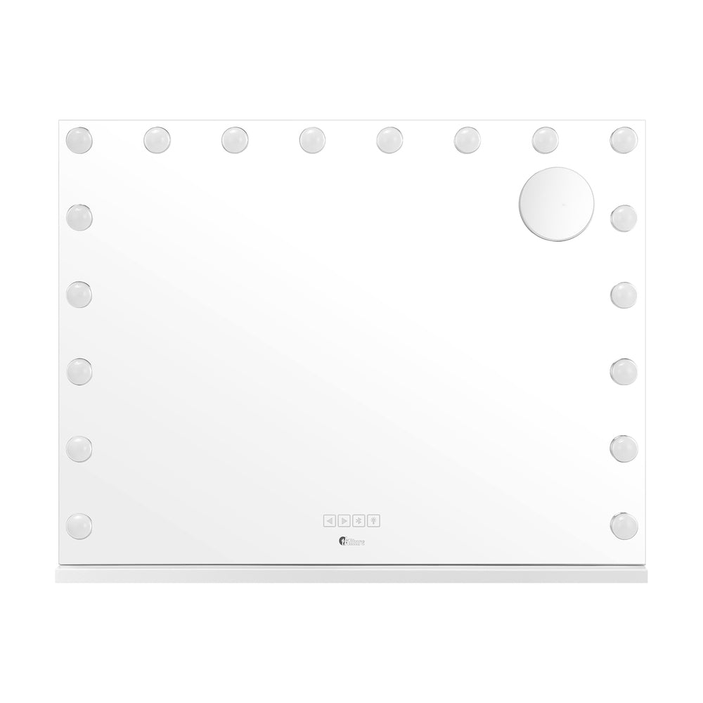 Bluetooth Hollywood Vanity Mirror with 10X Zoom