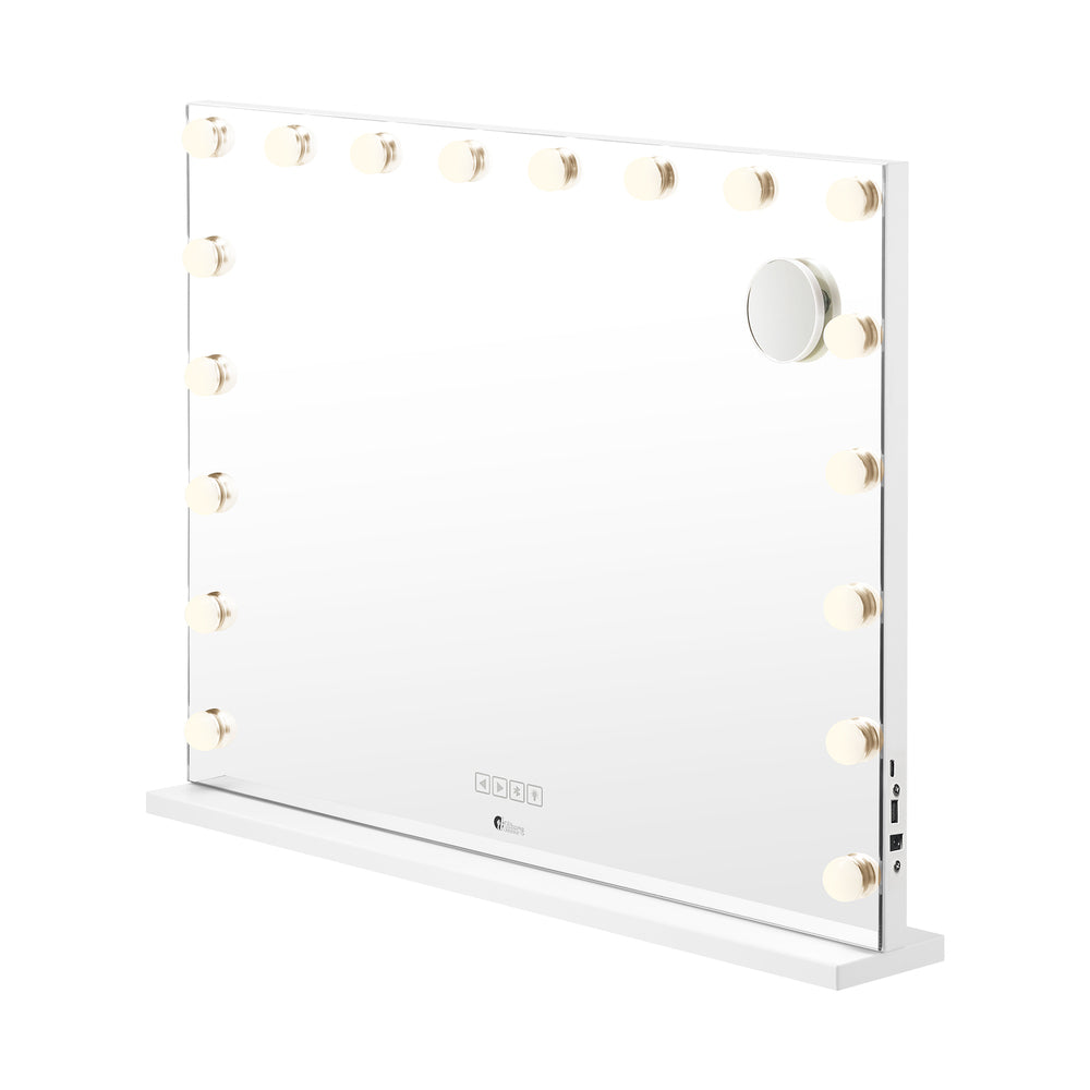 Bluetooth Hollywood Vanity Mirror with 10X Zoom