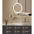 Extendable 10X Magnifying Mirror - Silver