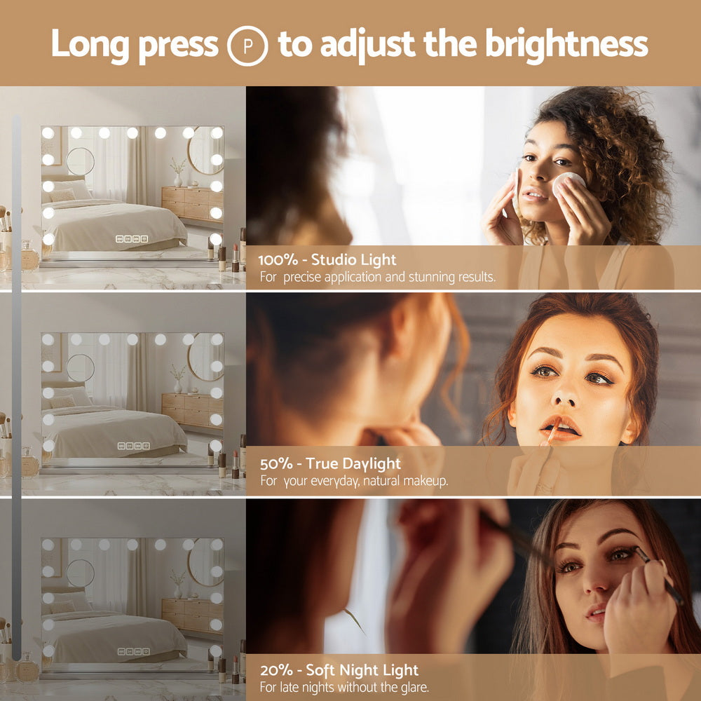 58x46cm Bluetooth LED Vanity Mirror