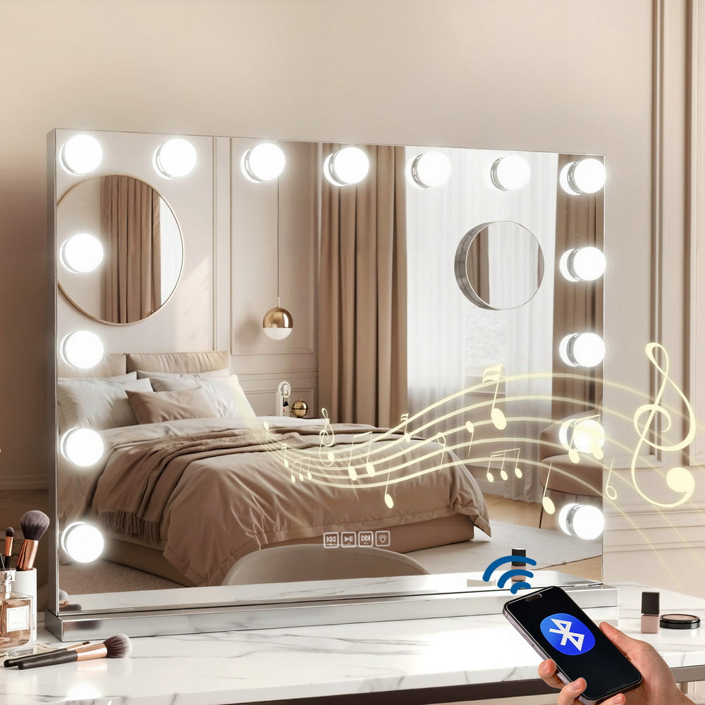 58x46cm Bluetooth LED Vanity Mirror