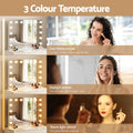 80x58cm Bluetooth Hollywood Wall Mirror