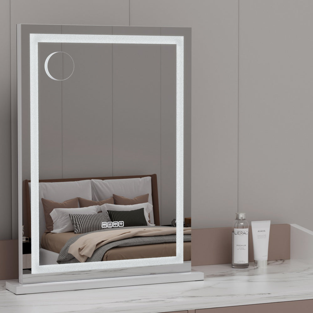 58x80cm Bluetooth Crystal Vanity Mirror