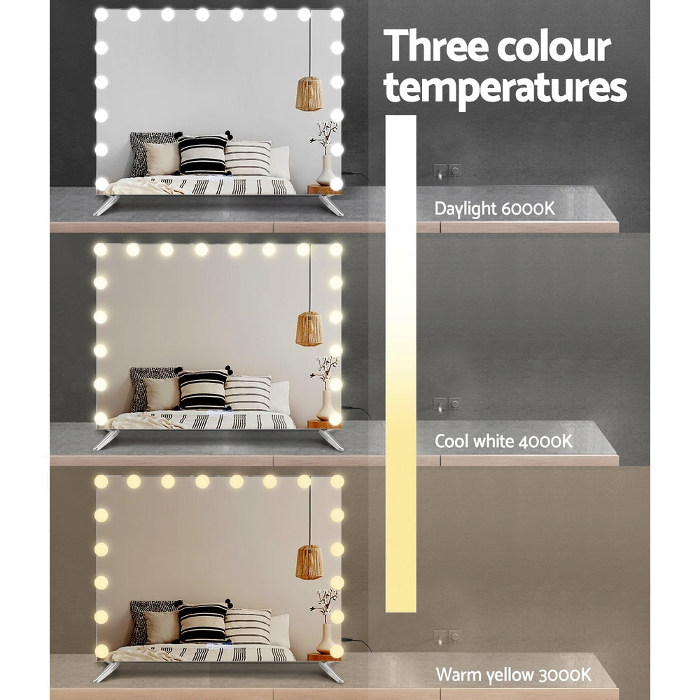 80x65cm Bluetooth Hollywood Vanity Mirror