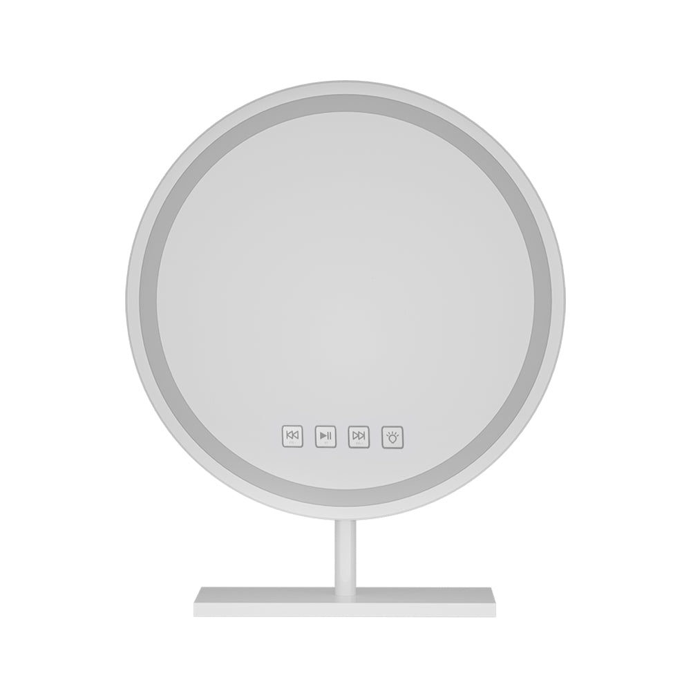 40x40cm Round Bluetooth Vanity Mirror