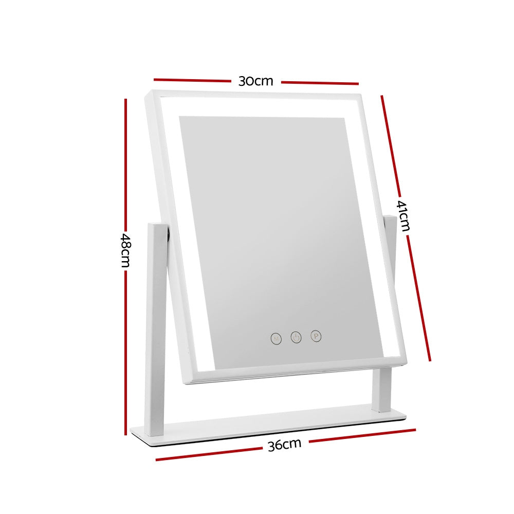 30x40cm Hollywood Vanity Mirror - Rotating