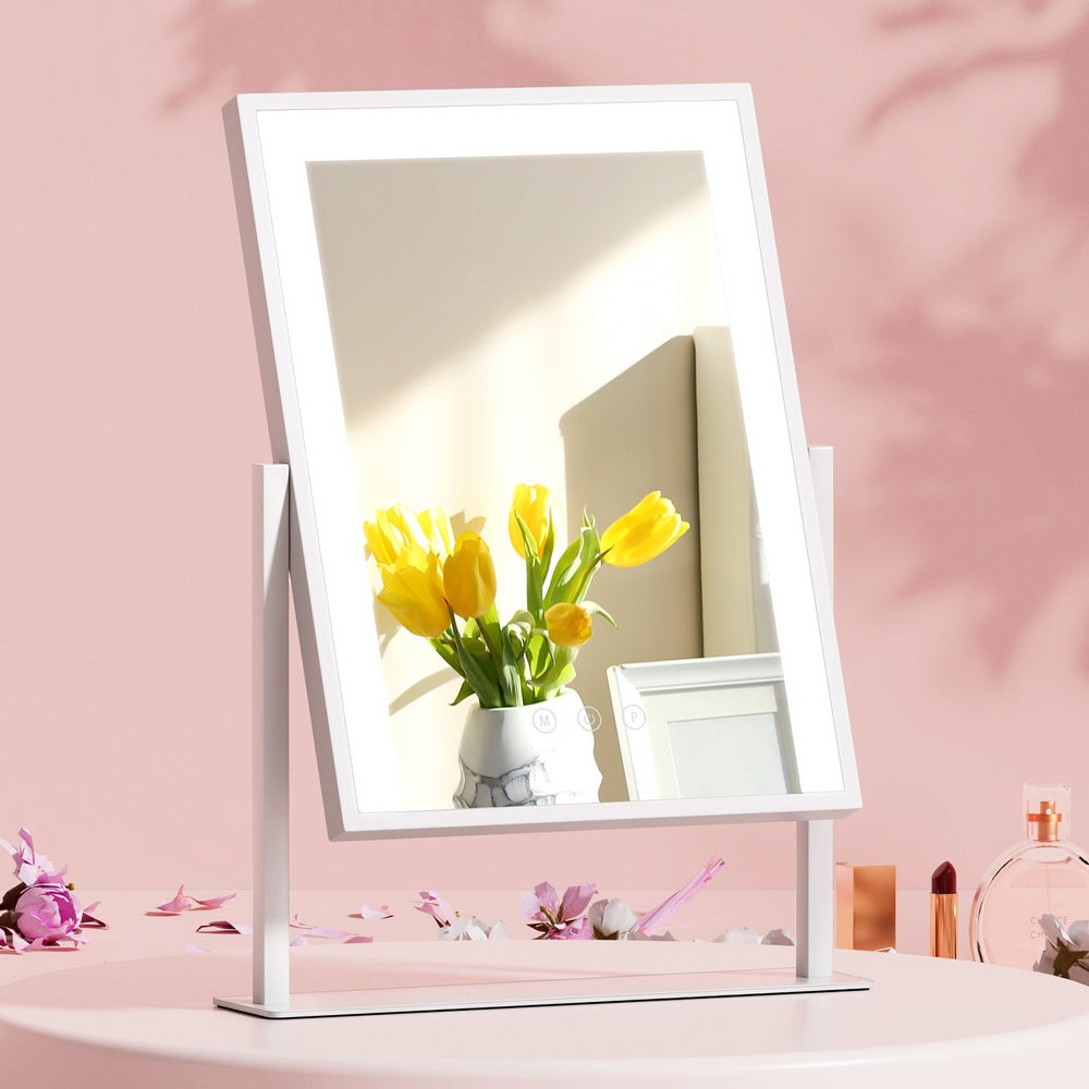 30x40cm Hollywood Vanity Mirror - Rotating