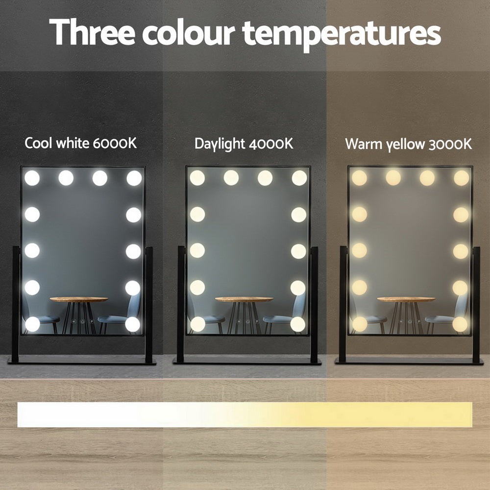30x48cm Rotating Hollywood Vanity Mirror
