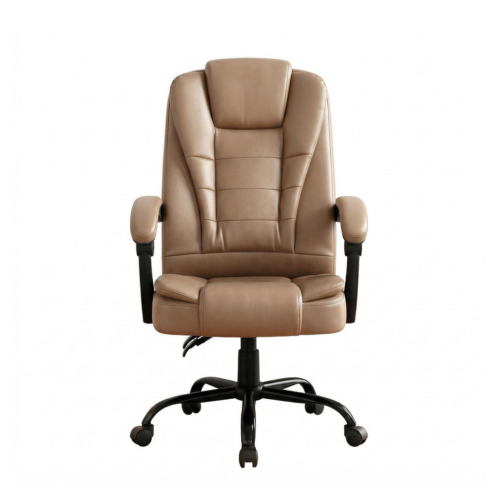 2-Point Massage Office Chair - Espresso