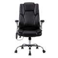 8-Point Massage Office Chair - Black