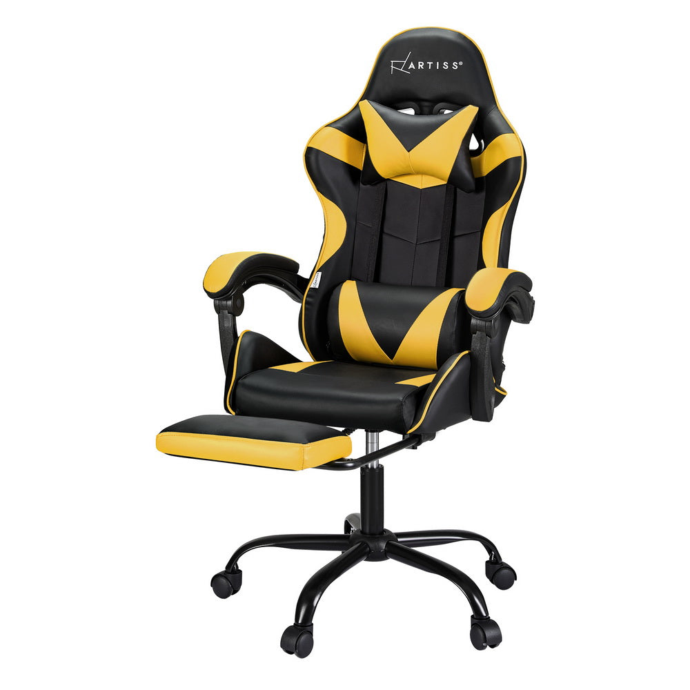 2-Point Massage Gaming Chair - Multi-Colour