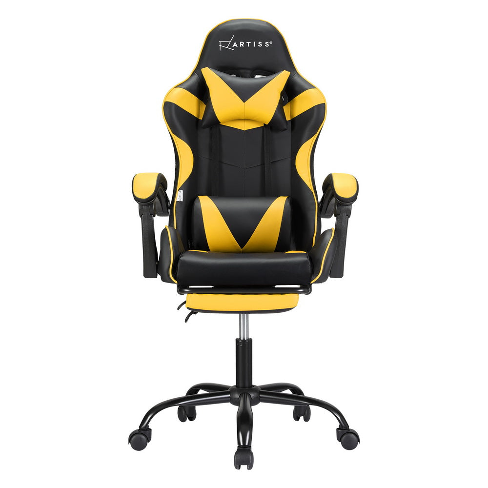 2-Point Massage Gaming Chair - Multi-Colour