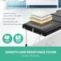 60cm Portable 3-Fold Massage Table - Black