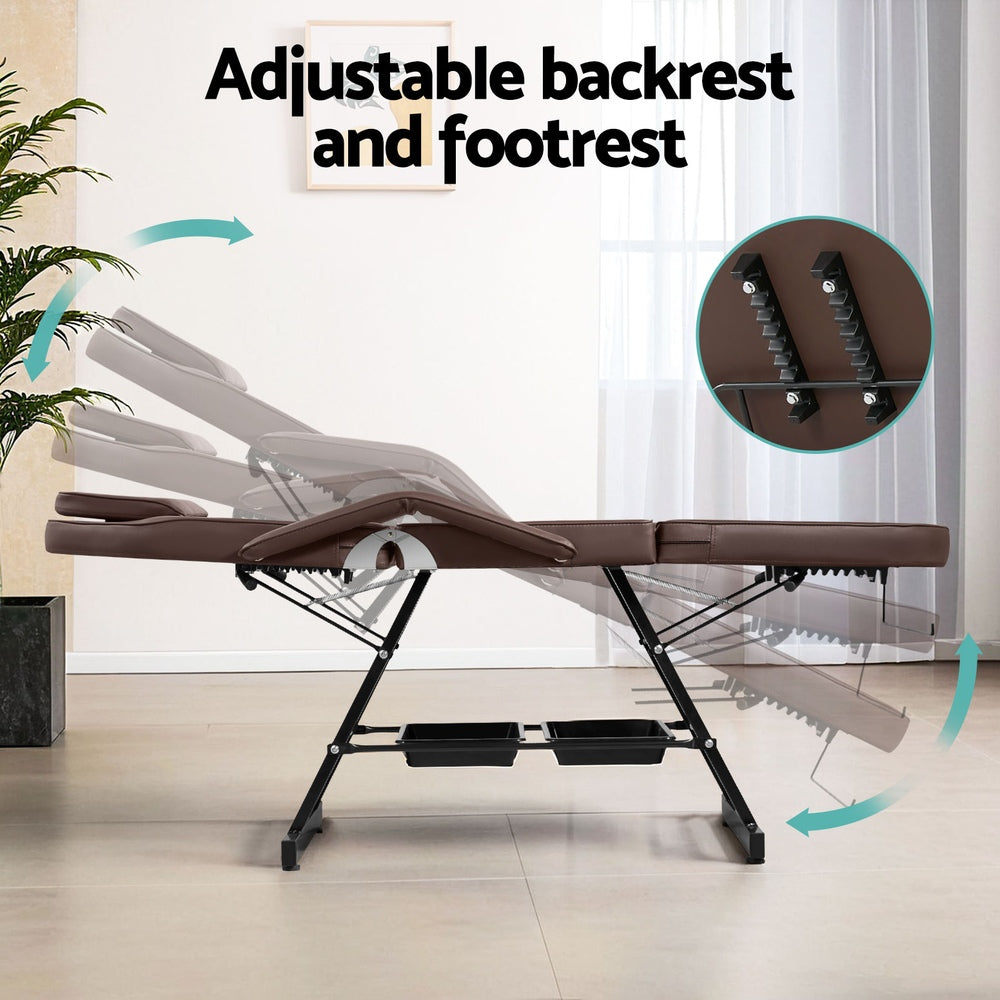 3-Fold Adjustable Salon Massage Table