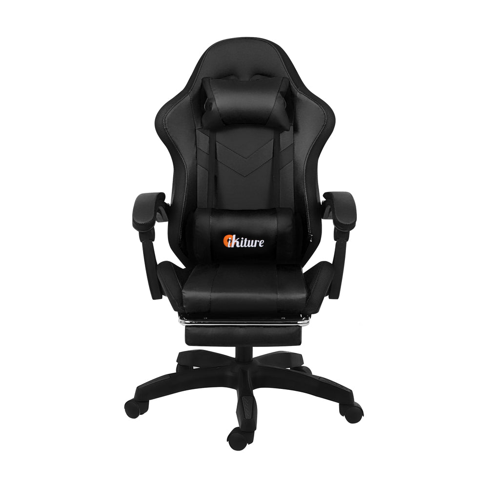 LED Gaming Chair with 8-Point Massage