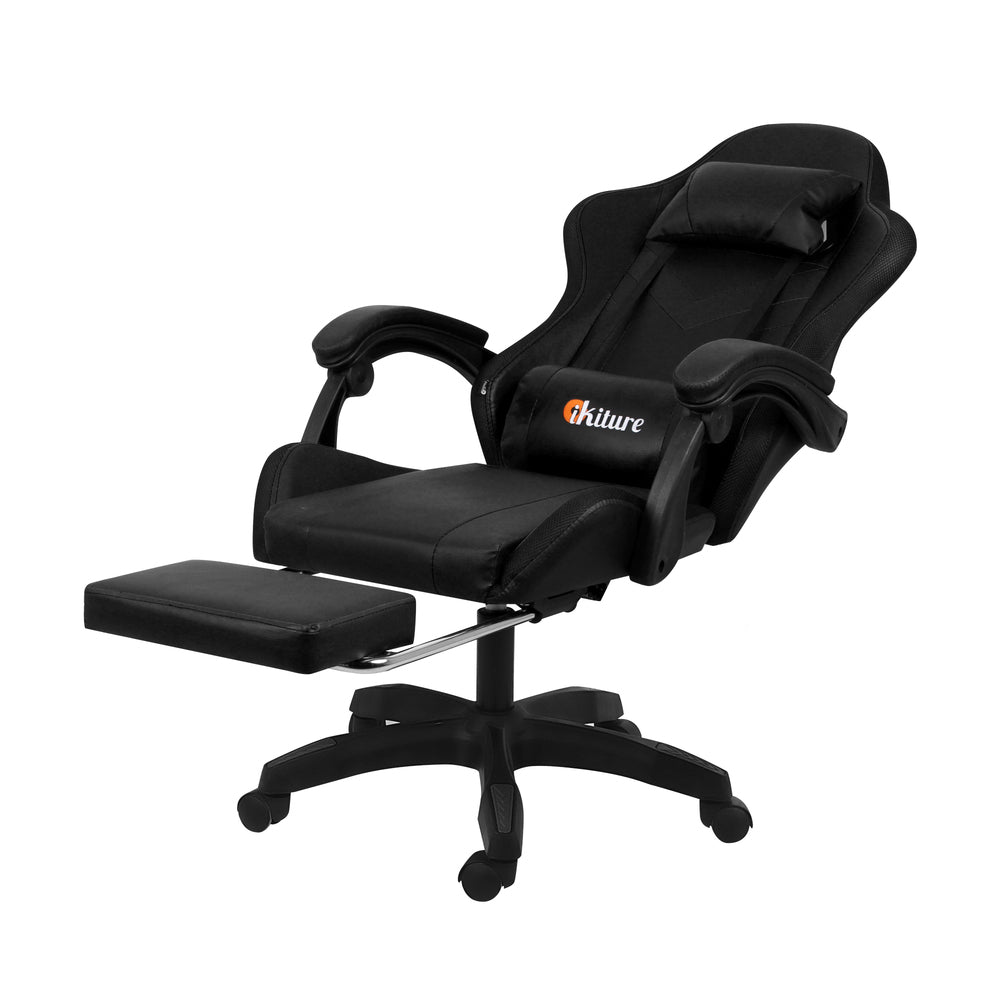 LED Gaming Chair with 8-Point Massage
