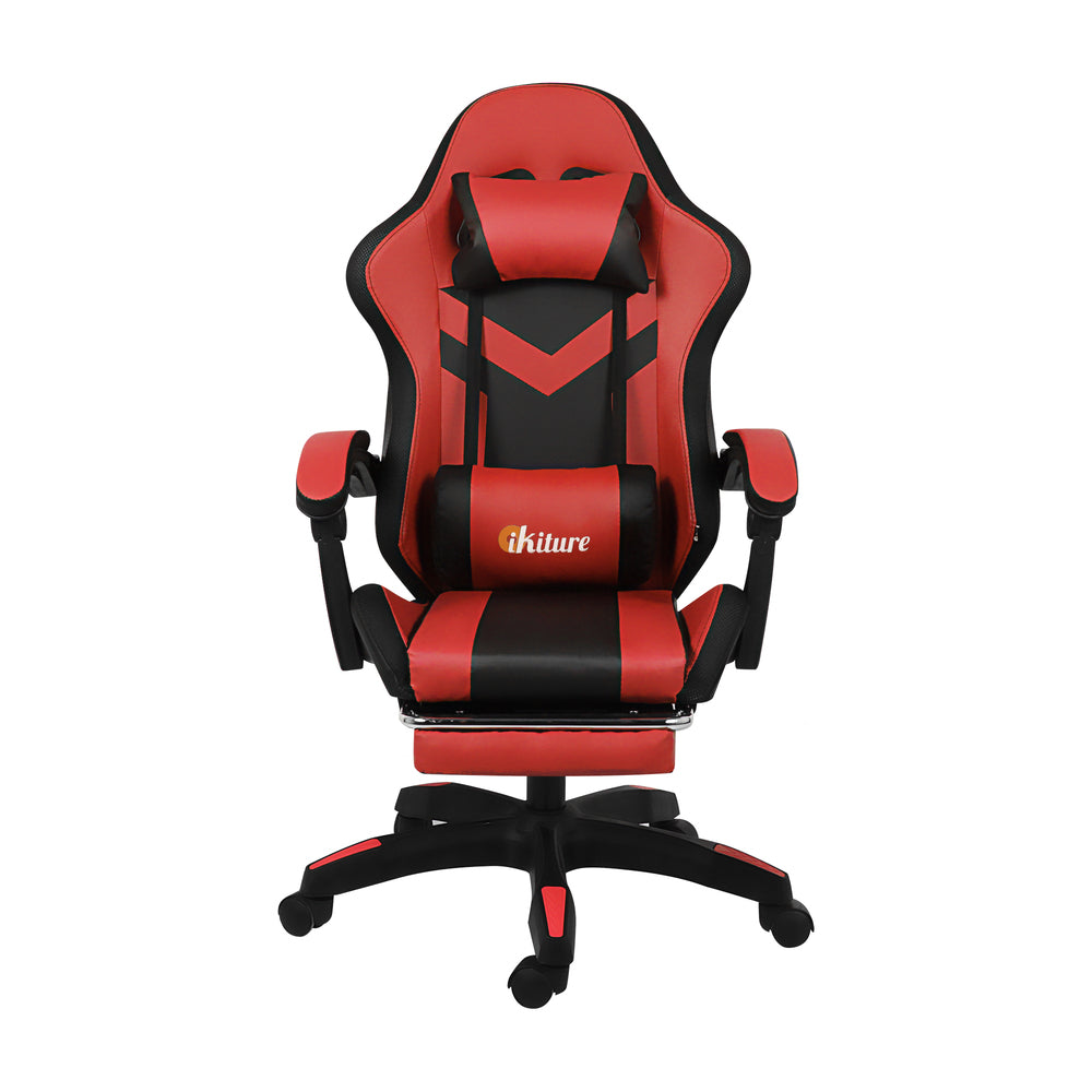 LED Gaming Chair with 8-Point Massage