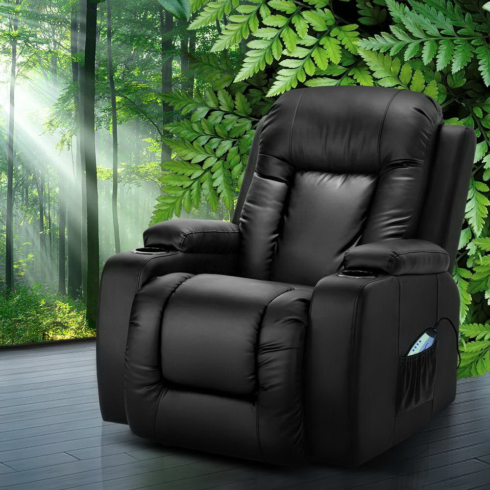 Heated Massage Recliner Chair - Cabin