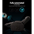 Heated Massage Lift Recliner - Velvet Rukwa