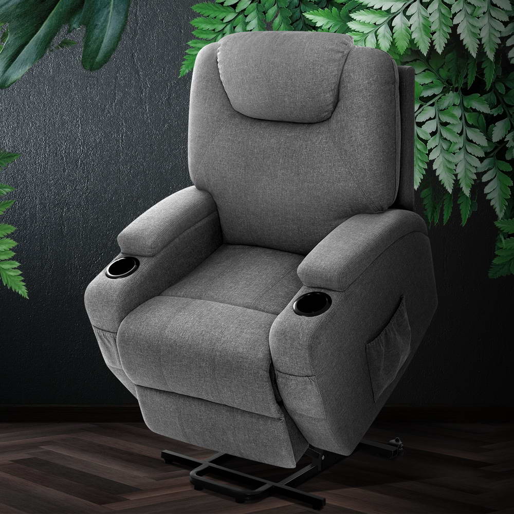 Heated Massage Lift Recliner - Milio