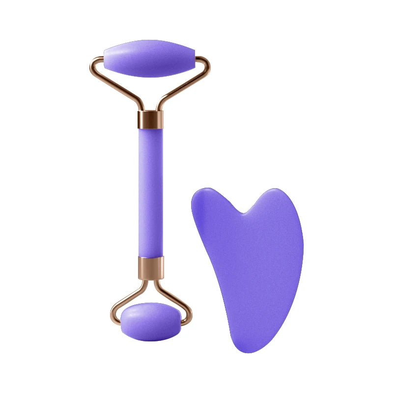 Facial Roller &amp; Gua Sha Set