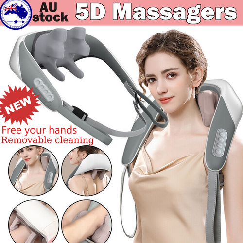 Heated Neck & Shoulder Massager - 6 Heads