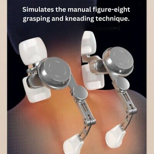 Heated Neck & Shoulder Massager - 6 Heads