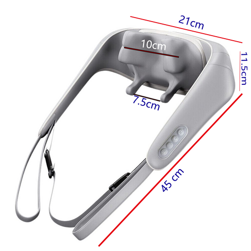 Heated Neck & Shoulder Massager - 6 Heads