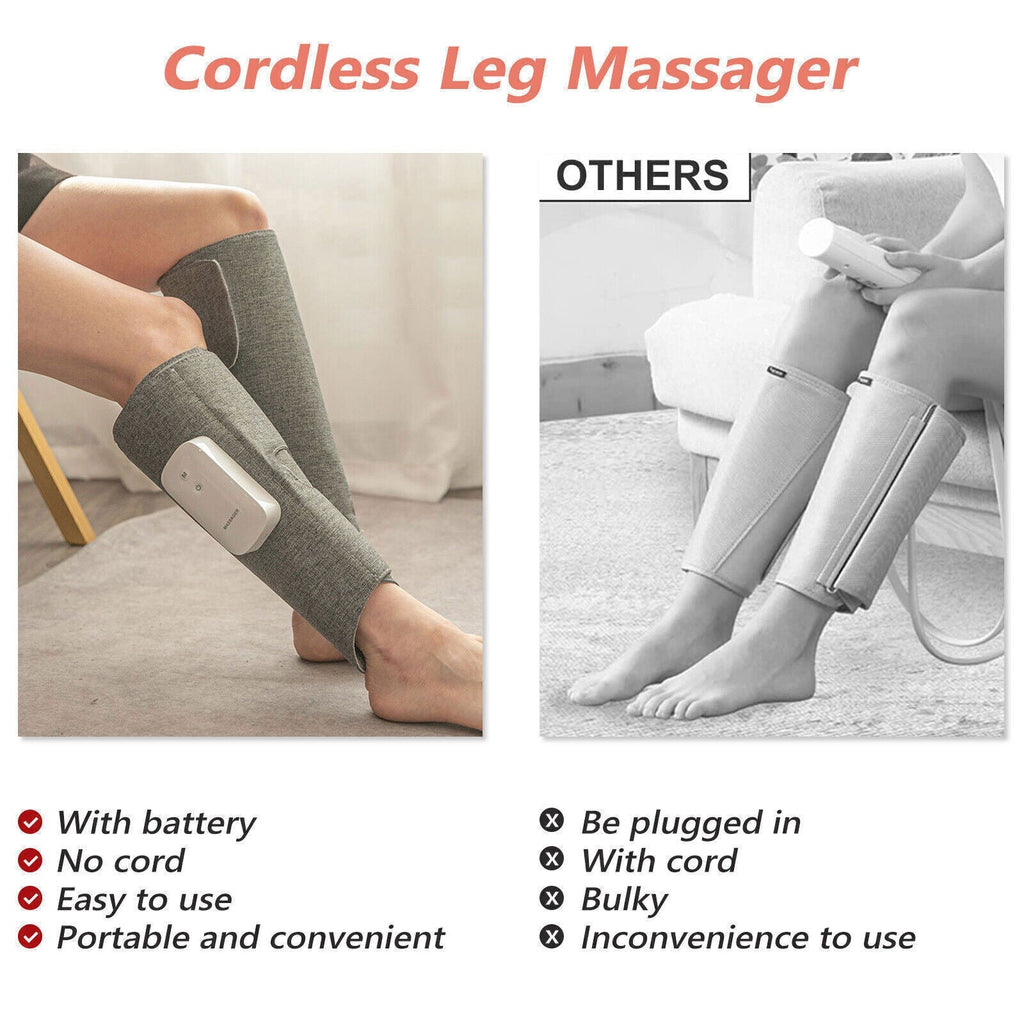 Heated Air Compression Leg Massager
