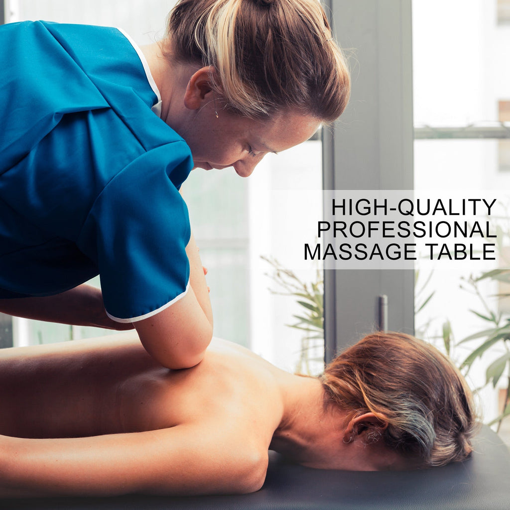 55cm Portable 2-Fold Aluminium Massage Table