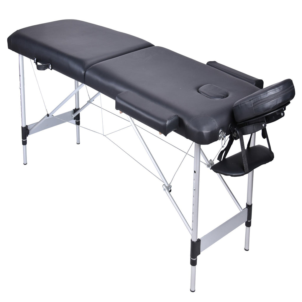 60cm Portable 2-Fold Beauty Therapy Table