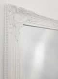 French Provincial Ornate Mirror - White