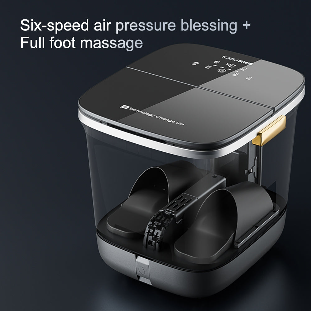 Foot Spa Bath Massager with Airbag Squeeze