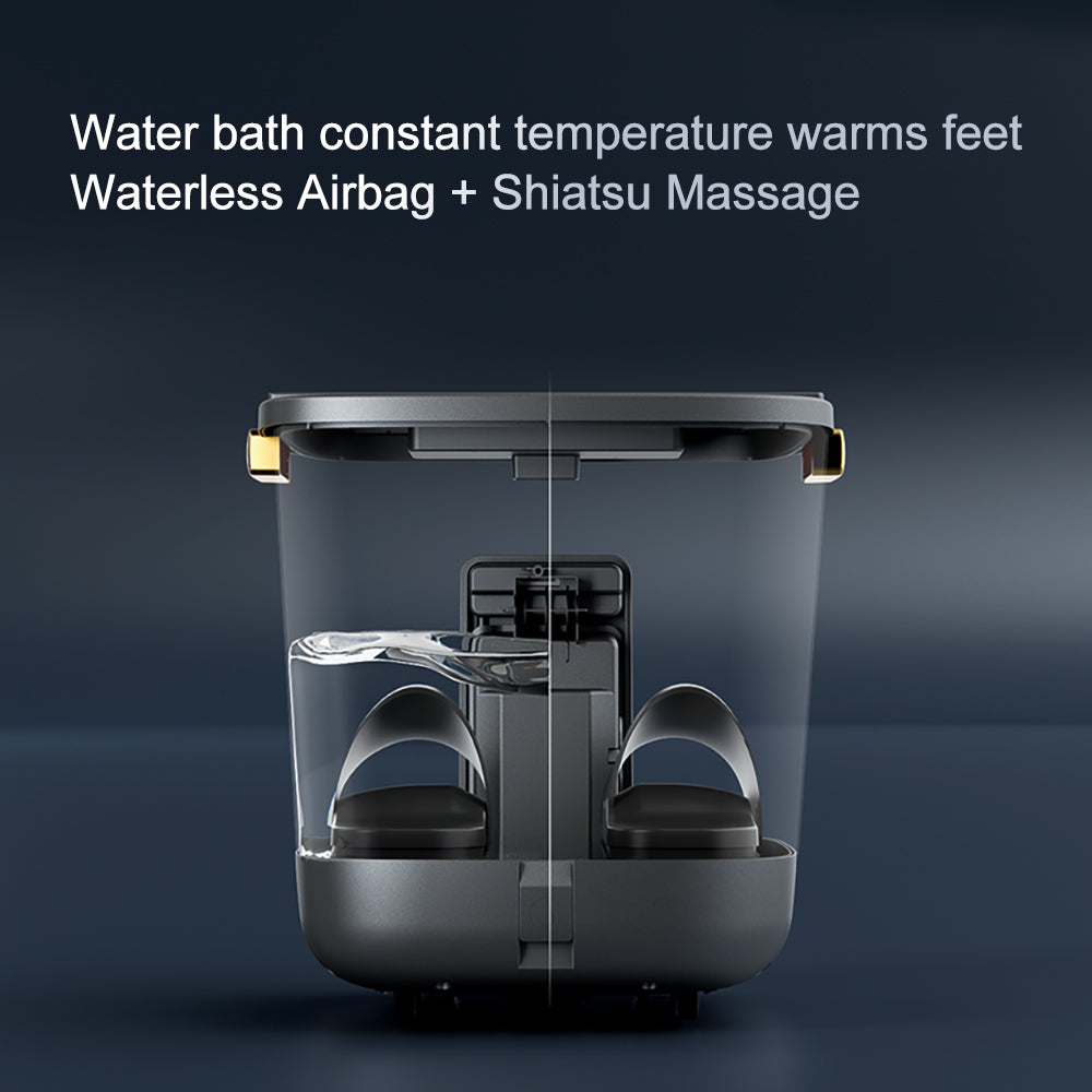 Foot Spa Bath Massager with Airbag Squeeze