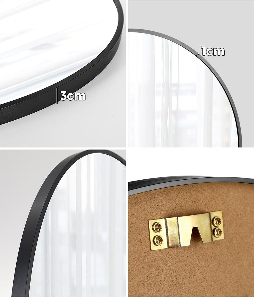 Round Wall Mirror Set of 2