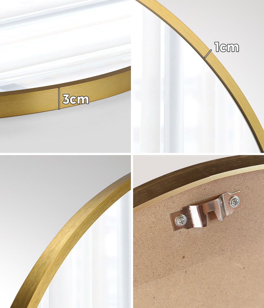Round Wall Mirror Set of 2
