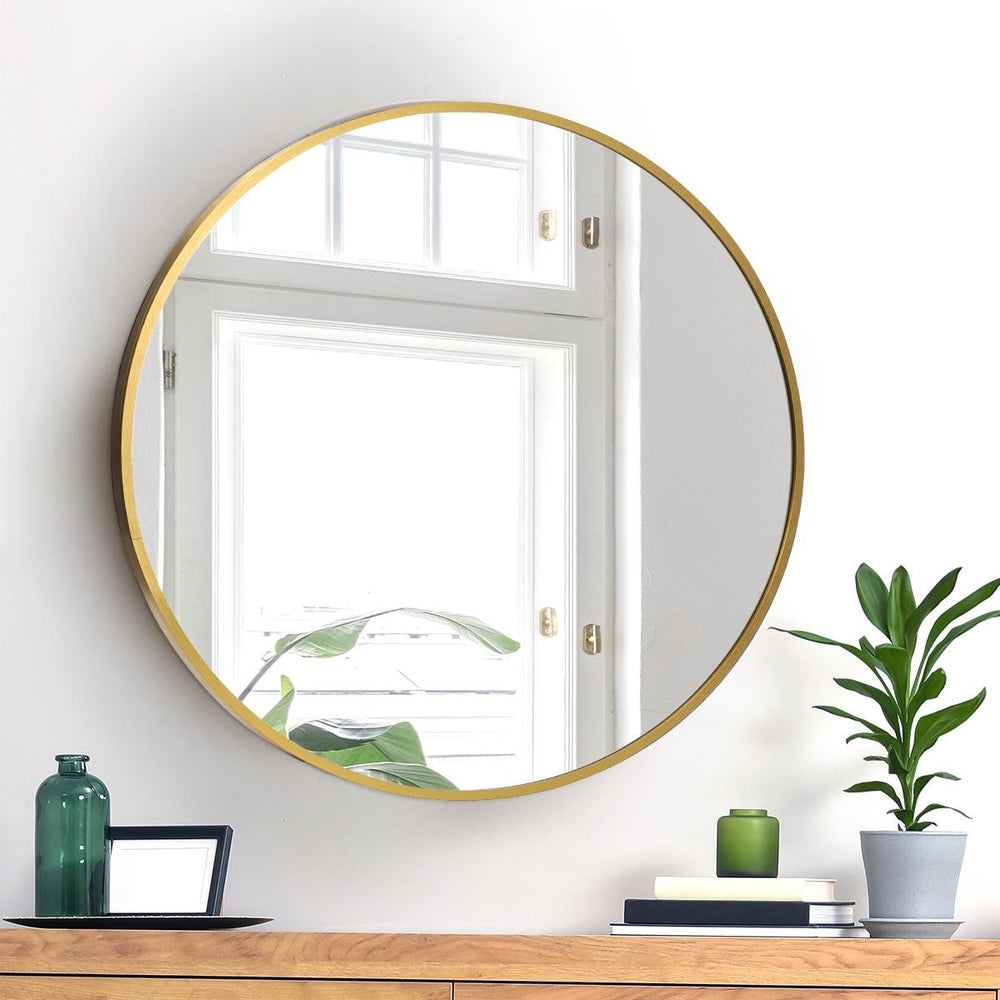Round Wall Mirror Set of 2