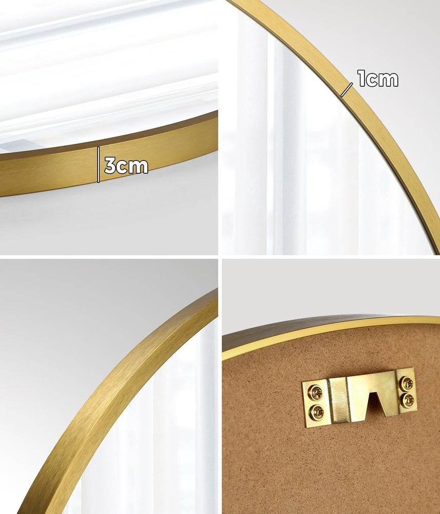 Round Wall Mirror Set of 2