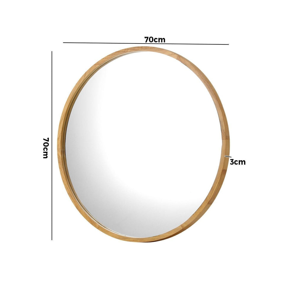Round Wall Mirror Set of 2
