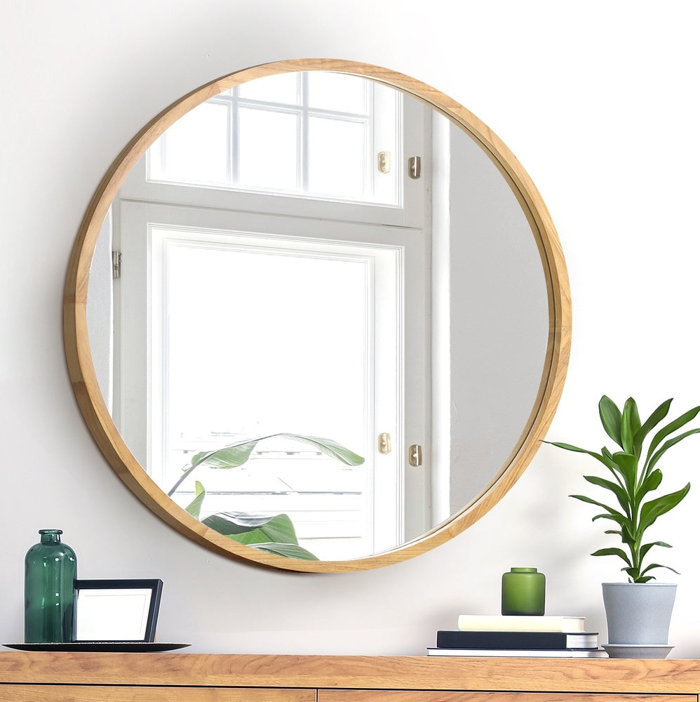 Round Wall Mirror Set of 2